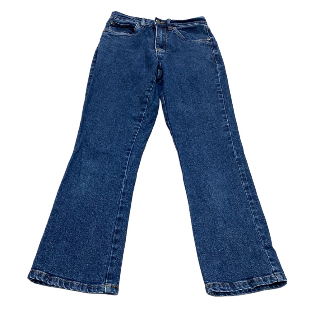 PEAU DE LOUP gender neutral straight fit crop / petite jeans size 0